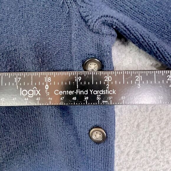 J JILL WOMENS SWEATER BLUE SIZE M - Picture 7 of 10